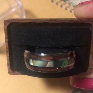 Manly Bands “The Angler” unique wedding bands